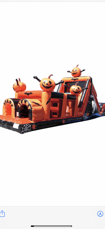 40 ft Halloween Obstacle course