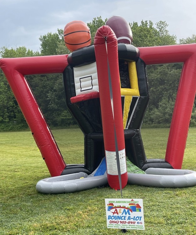 Basketball shootout & football blitz
