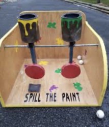 Spill the paint