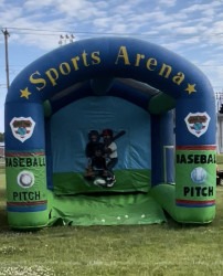 inflatable pitching system